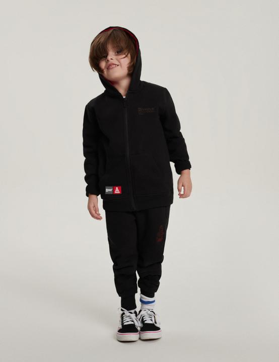 Actual product image Dakar HOODY DKR 23 ZIP KID 822 BLK (146, 152)