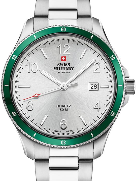Produktbild Swiss Military SM34096.04 Herrenuhr 42mm 5ATM (Analoguhr, 42 mm)