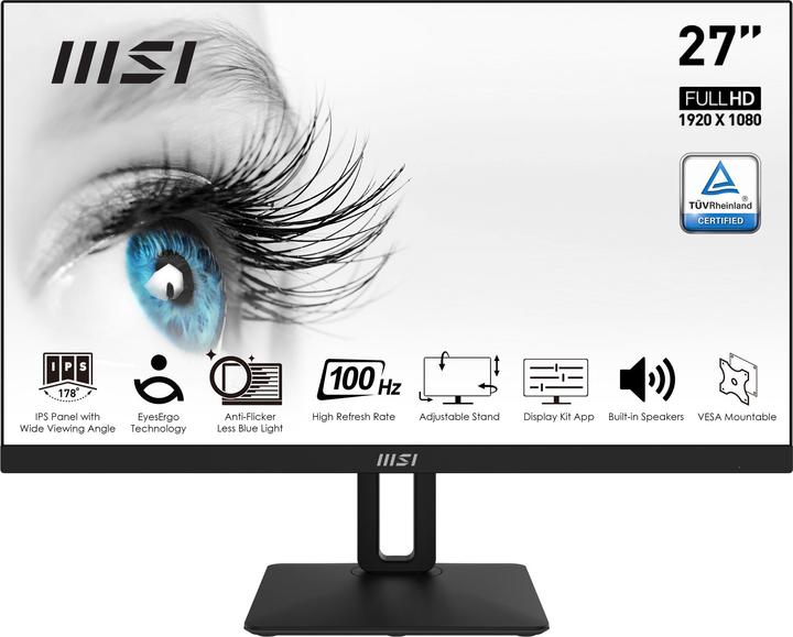 MSI PRO MP271AP (1920 x 1080 Pixel, 27")