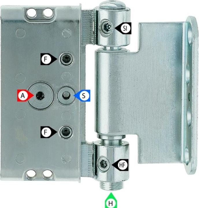 Immagine prodotto Anuba Cerniere per porte d'ingresso Duplex 320-3D