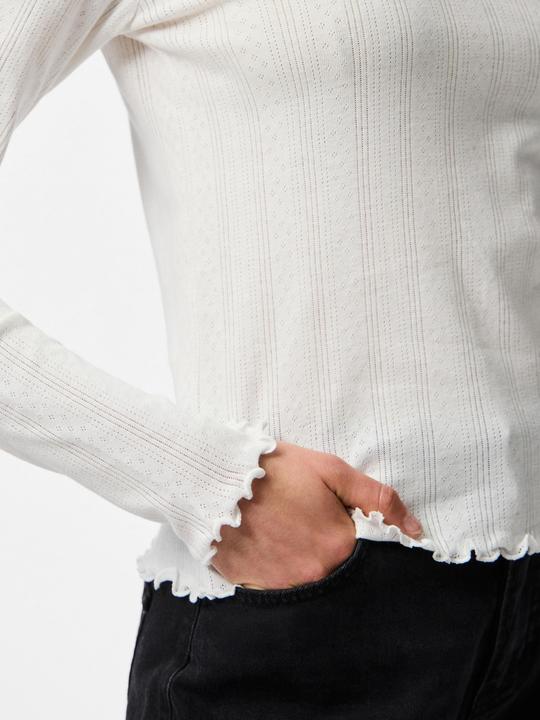 Actual product image Pieces Pcmarie Ls O-Neck Poin Top Jrs Noos Bc (XXL)