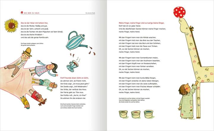 Produktbild Die ganze Welt der Lieder und Reime (Deutsch, Gerlinde Wiencirz, Yayo Kawamura, 2024)