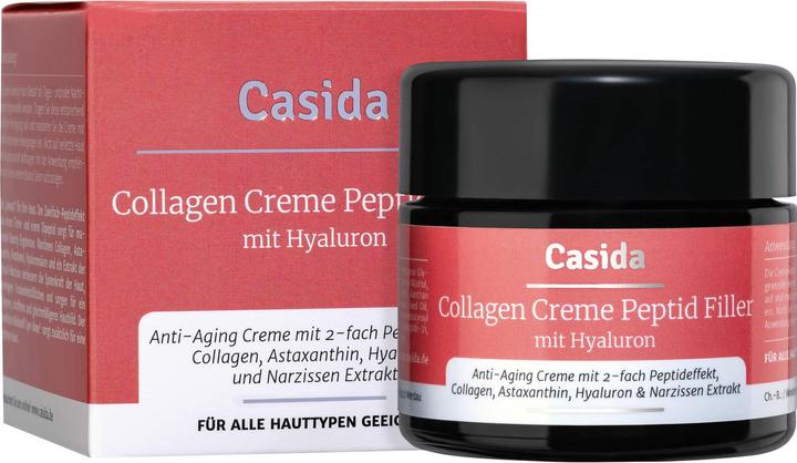 Image du produit Casida Crème Collagène Peptide+Hyal (50 ml, Crème de nuit)