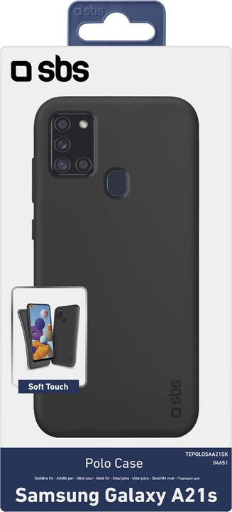 Produktbild SBS Polo Cover Samsung Galaxy A21s, schwarz (Samsung Galaxy A21s)