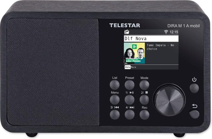 Telestar DIRA M 1 A mobil (Internetradio, DAB+, UKW, FM, Bluetooth, WLAN)