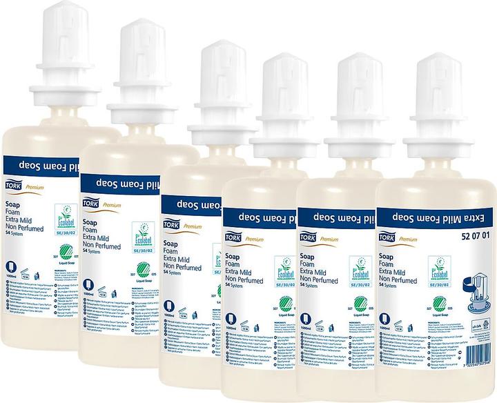 Produktbild Tork Premium-Schaumseife, extra mild (Handseife Nachfüllpackung, 1000 ml)