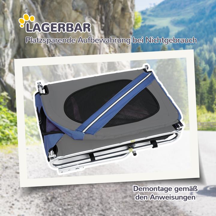 Actual product image PawHut Bicycle trailer for dogs