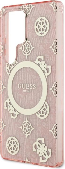 Produktbild Guess 4G Peony Pattern Case für Samsung Galaxy S25 Ultra - gold (Samsung Galaxy S25 Ultra)
