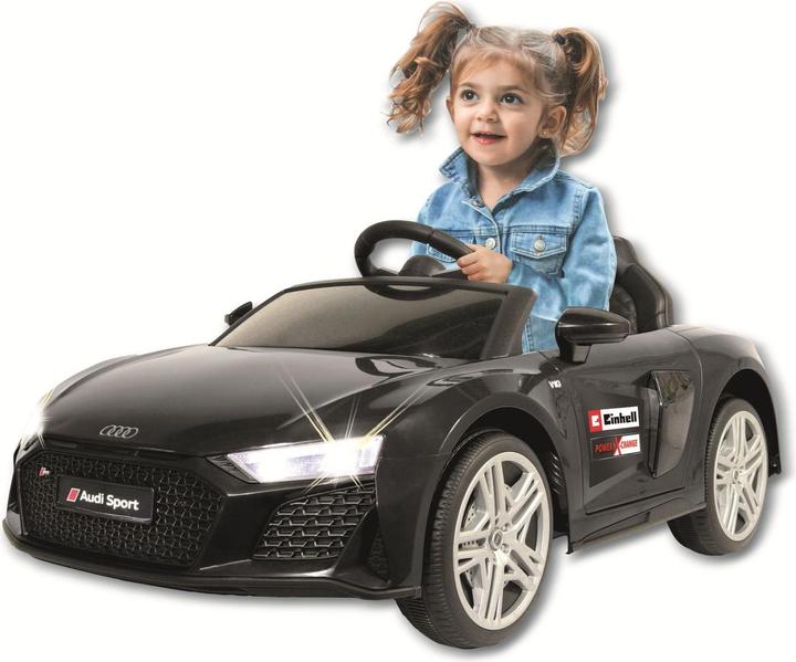 Actual product image Jamara Ride-on Audi R8 Spyder black 18V Einhell Power X-Change (18 V)