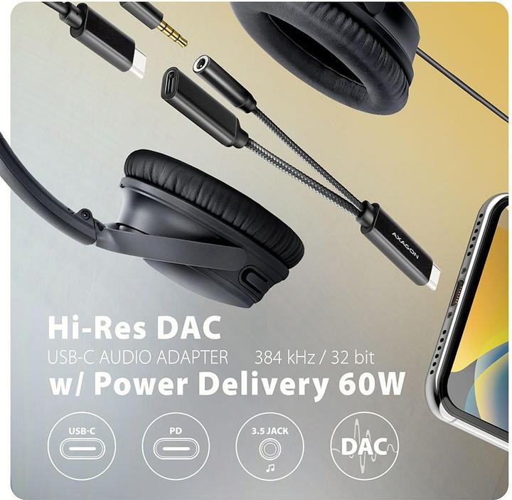 Actual product image Axagon Ada-Hcpd (USB-C)
