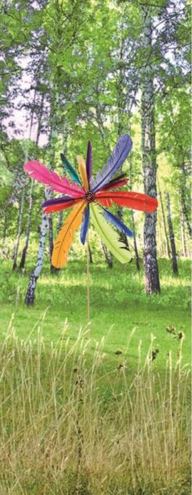 Produktbild Glorex Indianerfedern, bunt, 5St 28-30cm