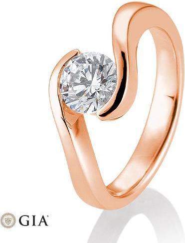 Immagine prodotto Breuning Anello con oscillazione 0,80-1,50 ct. (49, Oro 750/18 K)