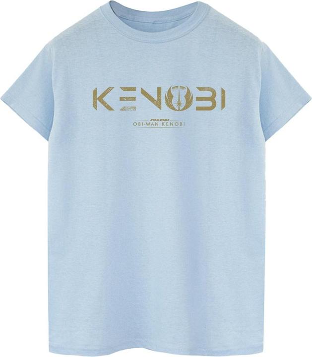 Actual product image Star Wars Mens Obi-Wan Kenobi Logo T-Shirt (XL)