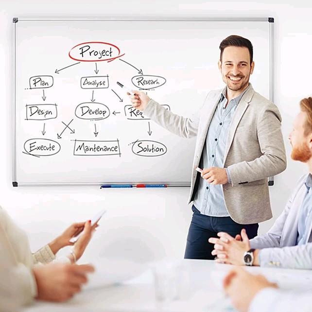 Immagine prodotto Master of Boards Whiteboard PRO (45 x 60 cm)