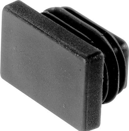 Actual product image Walraven End plug green plastic - PE for RapidRail WM0 - 27x18mm