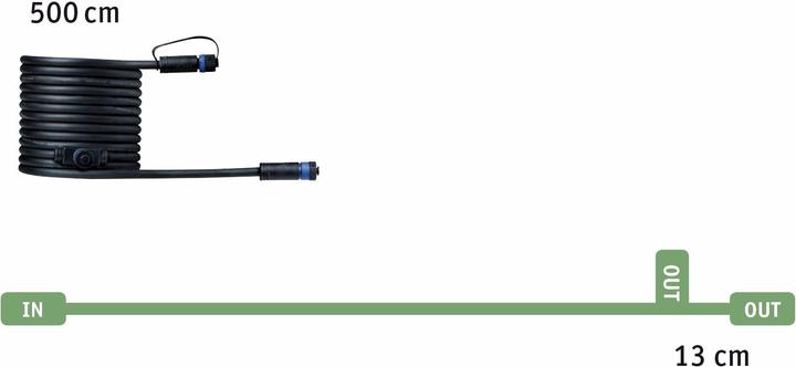 Produktbild Paulmann Outdoor Plug & Shine Kabel 1 in-2 out