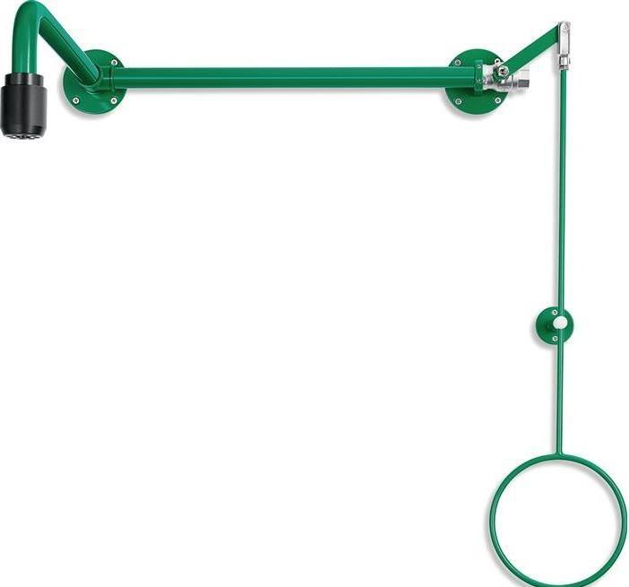 Immagine prodotto B-Safety Doccia di emergenza per il corpo ClassicLine, montaggio sopra porta, verde