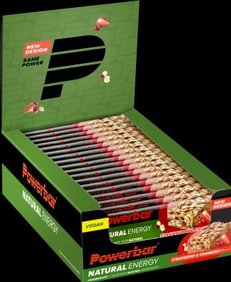 Actual product image Powerbar Natural Energy Cereal (Strawberry, Lingonberry, 18 pcs., 720 g)
