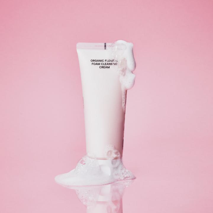 Produktbild Whamisa Organic Flowers - Foam Cleansing Cream (Schaum, 150 ml)