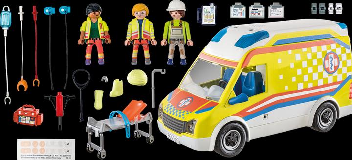 Immagine prodotto Playmobil 71202 Ambulanza con luci e suoni (71202, Playmobil City Life)