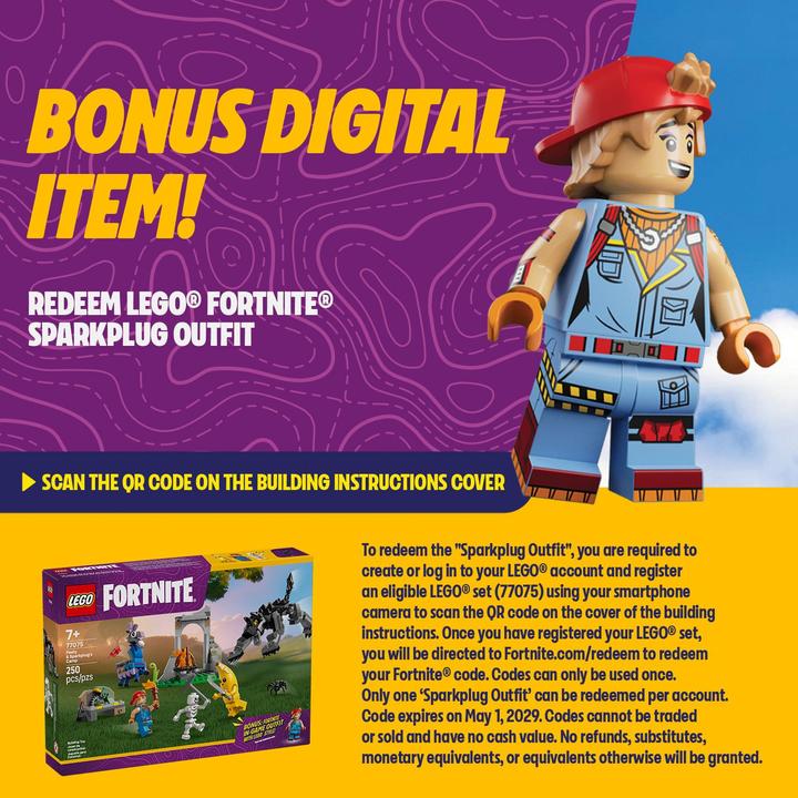 Produktbild LEGO Das Lager von Schali und der Zündkerzenkünstlerin (77075, LEGO Fortnite)