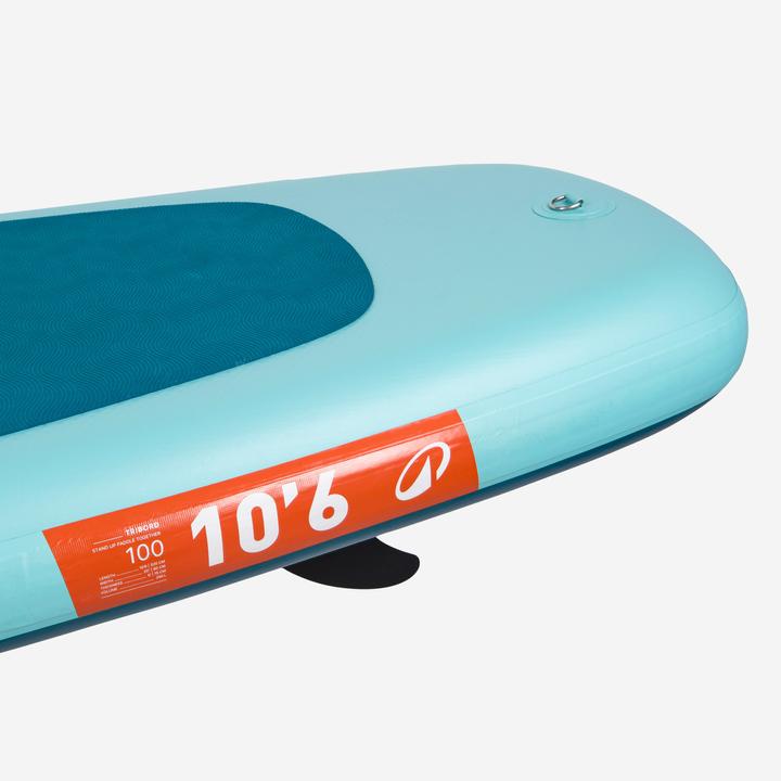 Actual product image Itiwit Pack Stand up paddle aufblasbar 10'6 für 1-2 Personen bis 130 kg - 100 blau (10'6")