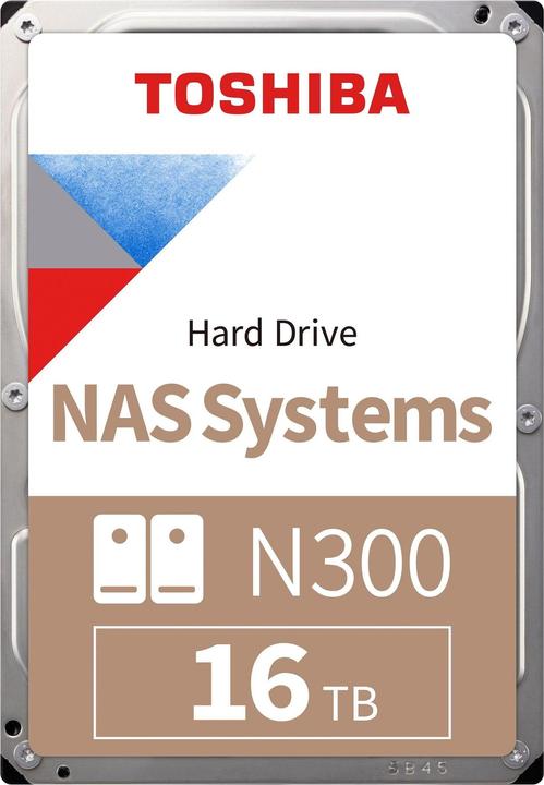 Produktbild Toshiba N300 (16 TB, 3.5", CMR)