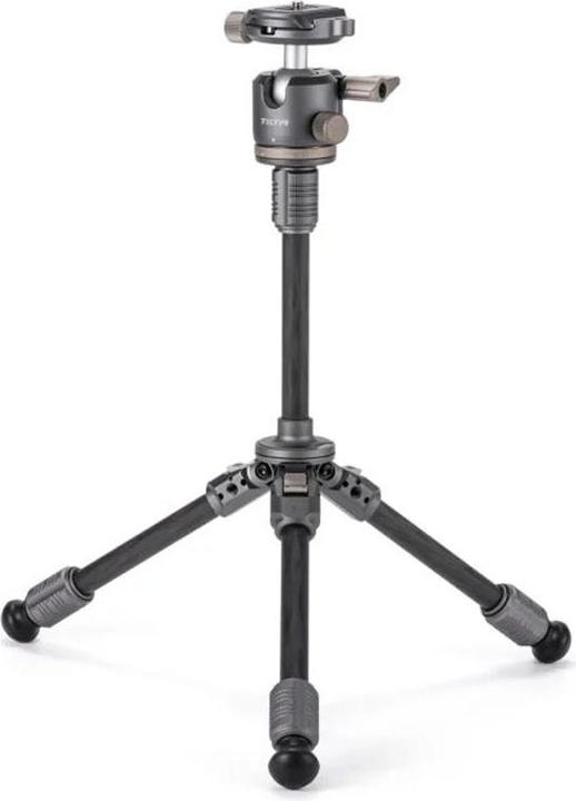 Produktbild Tilta BT03E Tabletop Ball Head, 1-Stage Carbon Fiber Tripod, Extendable Edition (Carbon, Metall)