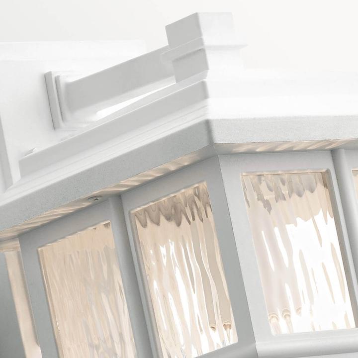 Actual product image Elstead Lighting Beacon Square outdoor wall light E27 36cm white IP44 anti-seawater (E27)