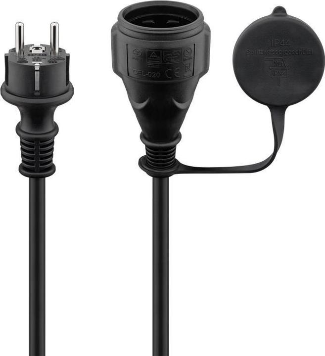 Actual product image Goobay power cable (10 m, CEE 7/4)