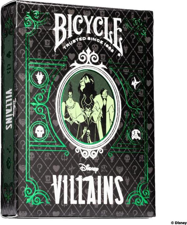 Immagine prodotto Bicycle Disney - I cattivi verdi (Tedesco)