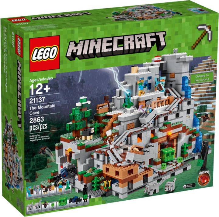 Produktbild LEGO The Mountain Cave (21137, LEGO Minecraft)