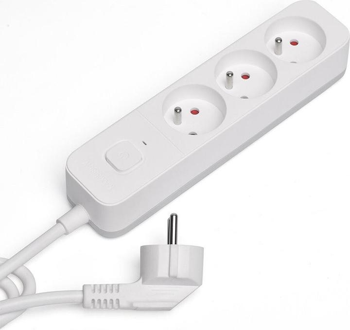 Image du produit Savio Protection contre les surtensions 3 pôles multiprise 1 5m blanc LZ-07 (3 x, PECO 7/5, 1.50 m)