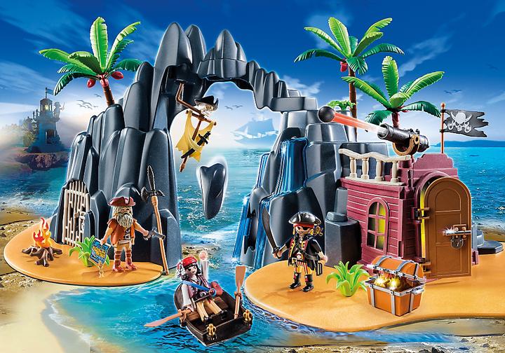 Produktbild Playmobil Piraten-Schatzinsel (6679, Playmobil Pirates)