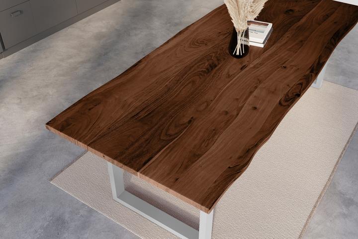 Produktbild SAM NICK Baumkante massiv Akazie (300 x 100 x 77 cm)