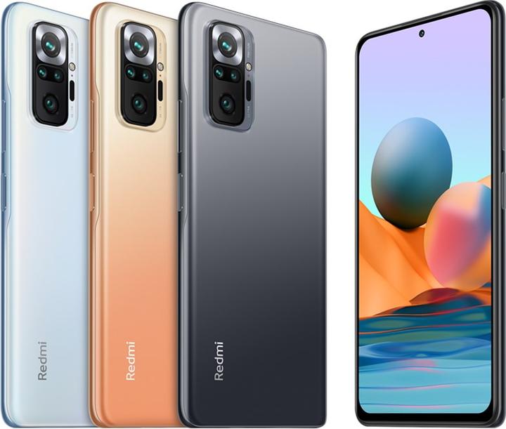Image du produit Xiaomi Redmi Note 10 Pro (128 Go, Onyx Gray, 6.67", Double SIM, 108 Mpx, 4G)