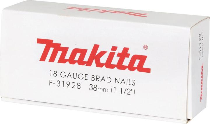 Produktbild Makita Stauchkopfnagel Brads 38mm 5000 Stück galvanisiert ( F-31928 ) für Nagler DBN500/AF505
