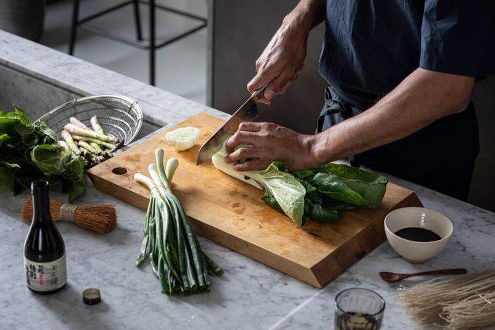 Actual product image Fiskars All Steel Santoku Knife, 16cm (17 cm)