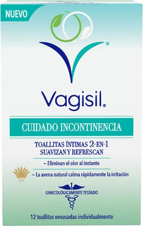 Produktbild Vagisil Incontinence Care Intimate Wipes 12 Units (Intimwaschlotion)