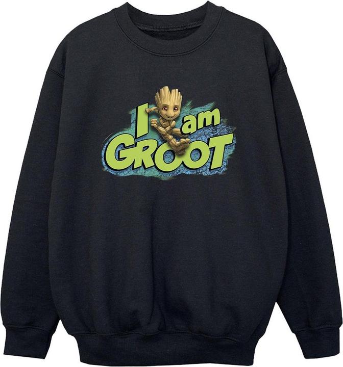 Guardians Of The Galaxy I Am Groot Jumping Sweatshirt Jungen
