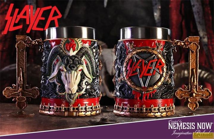 Actual product image Nemesis Now Slayer Tankard Reign In Blood 15 cm (1 x)
