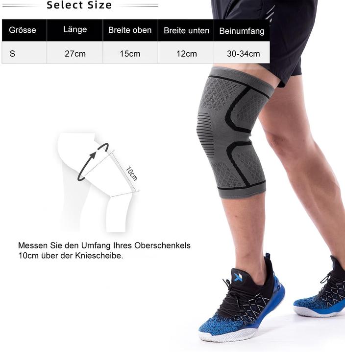Immagine prodotto Cbx Kniestütze, Kniebandage, Knieschutz, Knieschoner, Grösse S (S)