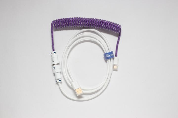Produktbild Ducky Premicord Creator Spiralkabel, USB Typ C auf Typ A (1.80 m, USB 2.0)