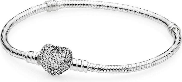 Immagine prodotto Pandora Bracciale con chiusura a cuore (20 cm, Argento)