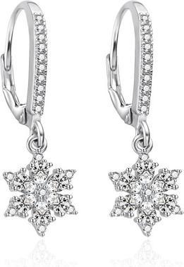 Produktbild Agato Ohrringe aus Silber mit Zirkonen Agt-E146lw (Silber)