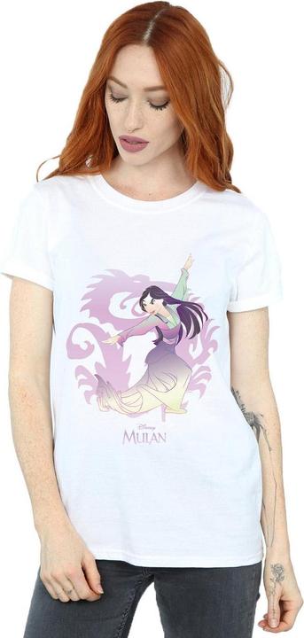 Immagine prodotto Disney Mulan Dragon Fight Maglietta Ampia Donna (XL)