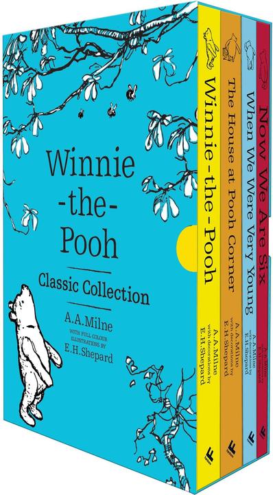 Image du produit Winnie the Pooh, Classic Collection, 4 vols. (Anglais, A. A. Milne, E. H. Shepard, 2016)