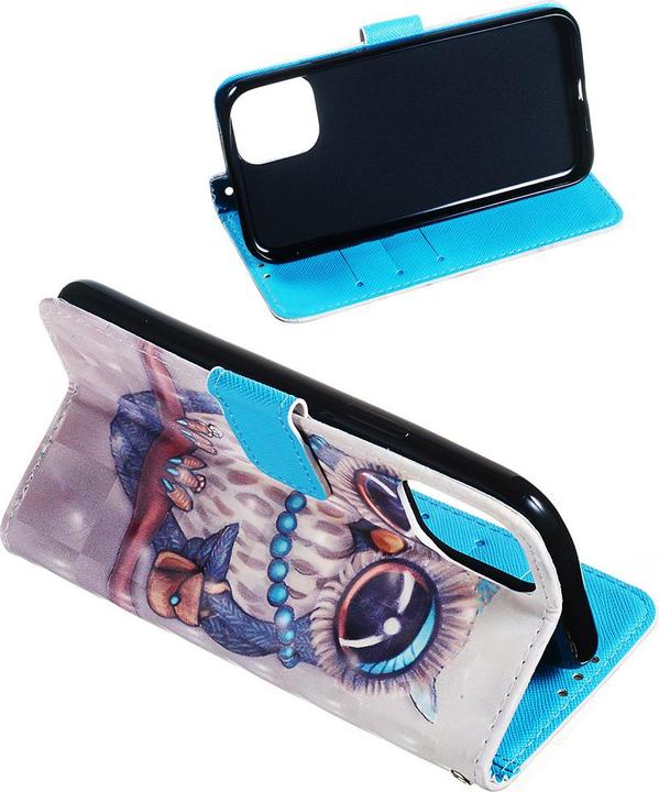 Immagine prodotto PhoneLook Fourre Flip 3D moda gufo (Apple iPhone 11)