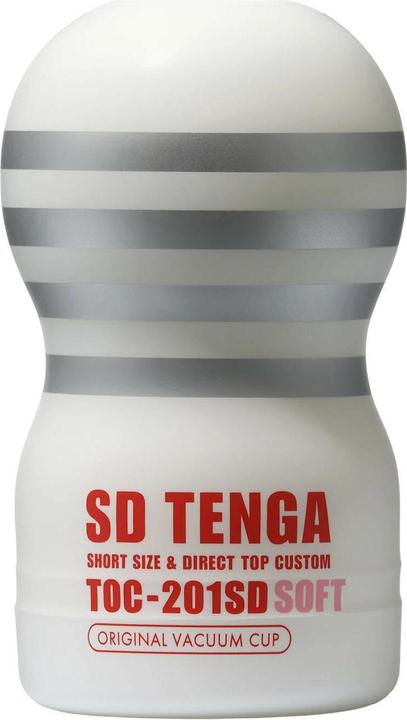 Tenga SD ORIGINAL VACUUM CUP Gentle - korte masturbator gemaakt van TPE
