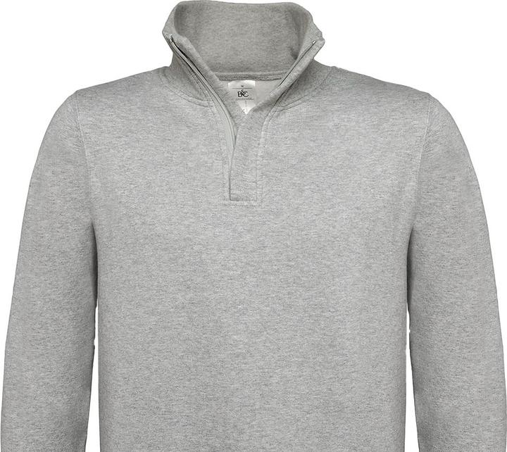 Immagine prodotto B&C Felpa uomo ID.004 Cotone Quarter Zip (XXL)